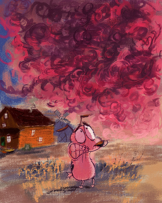 Courage Art Print
